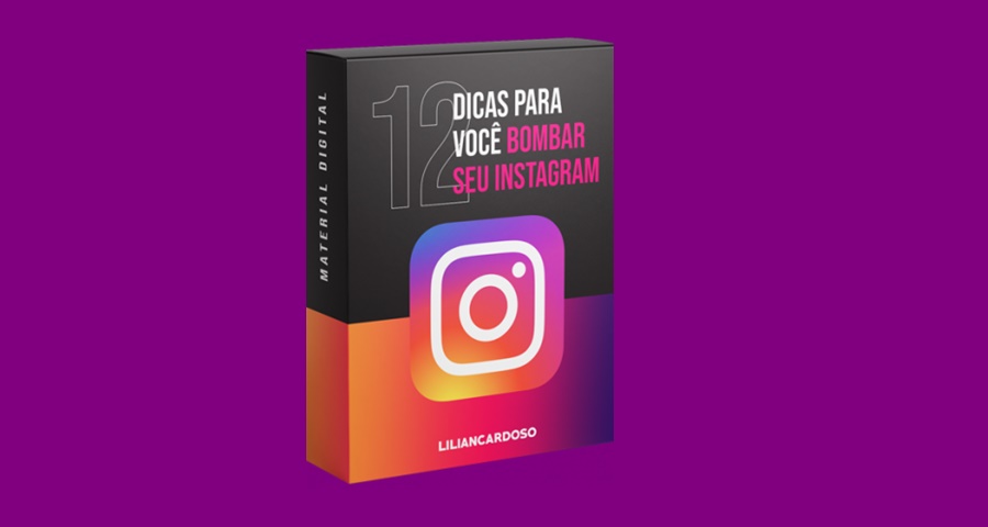 eBook dicas para Instagram de escritores Lilian Cardoso